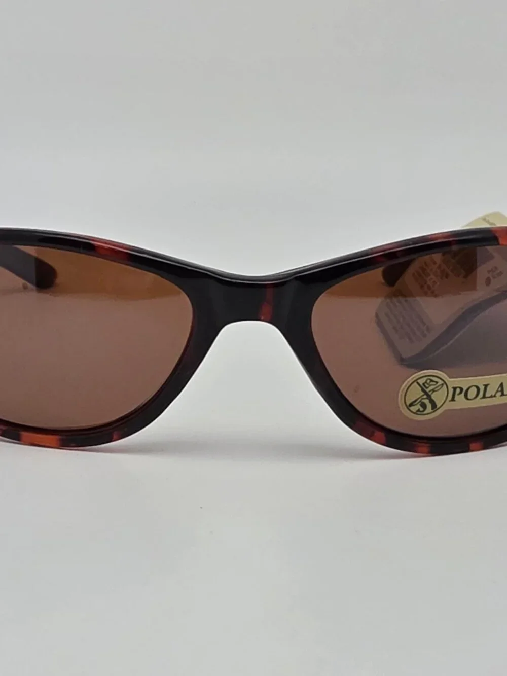 Field & Stream Cascade Tortoise Frame Polarized Brown Lens Sunglasses w/ Case